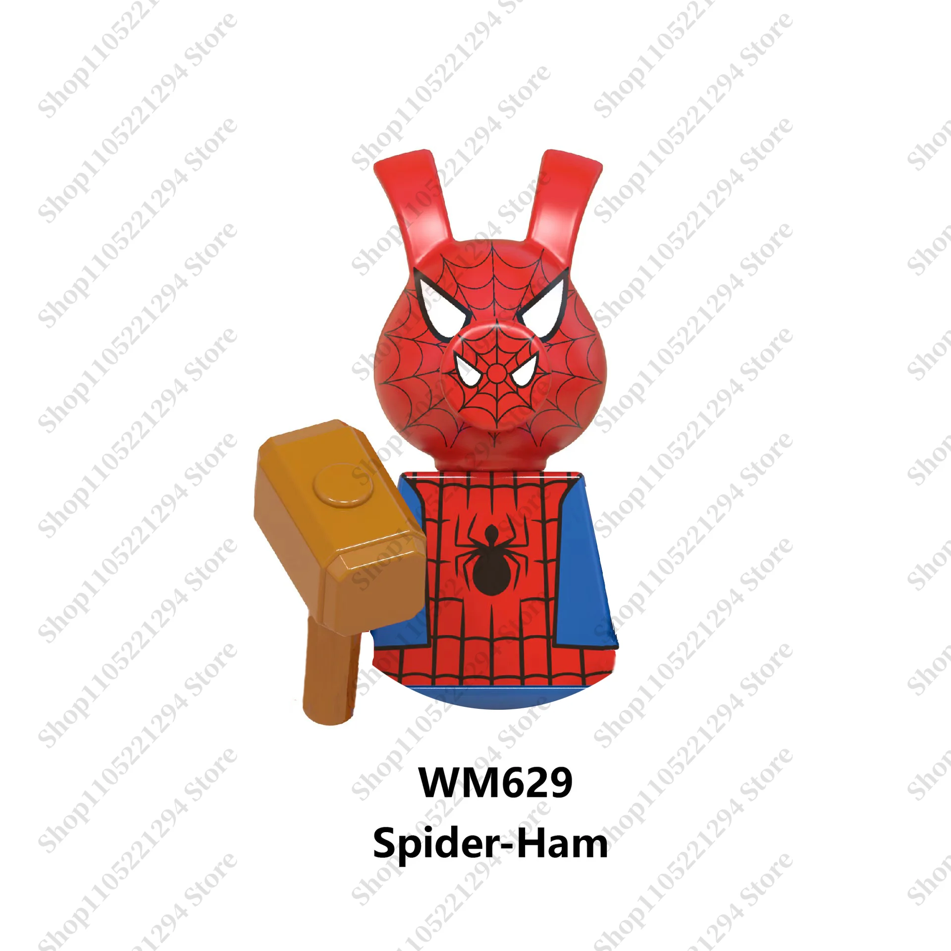 Marvel Spielzeug-Bausteine MINI-Ziegel Wolverine Iron Man Thor Zusammenbaubare 3D-Figuren Spielzeug Geschenke für die Feiertage