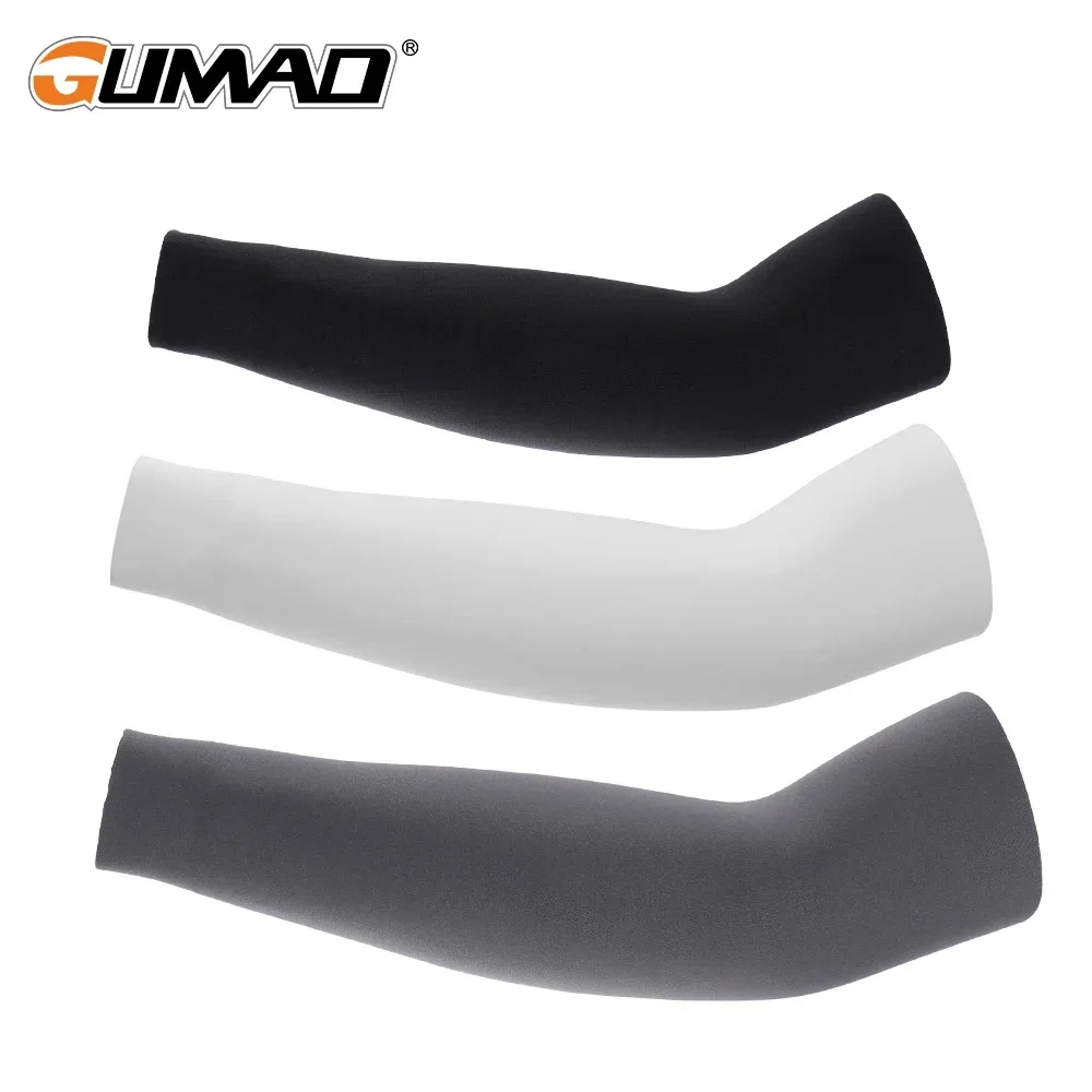 ปลอกแขนกีฬาขี่จักรยานวิ่งตกปลาปีนเขาแขนอุ่น Sun UV Protection Cool Hand Cover Elastic Cuffs ฤดูร้อนผู้ชายผู้หญิง