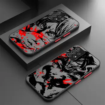 適用於三星 Galaxy A54 A53 A52 A14 A13 A12 A24 A23 A22 A51 A71 A32 A34 A33 A31 A50 A72 A73 的手機殼,艾倫主題,出自《進擊的巨人》 8 最佳銷售 三星 A22 5G 後蓋 - №5