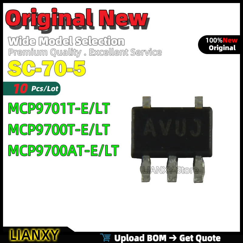 10Pcs SC-70-5 MCP97…