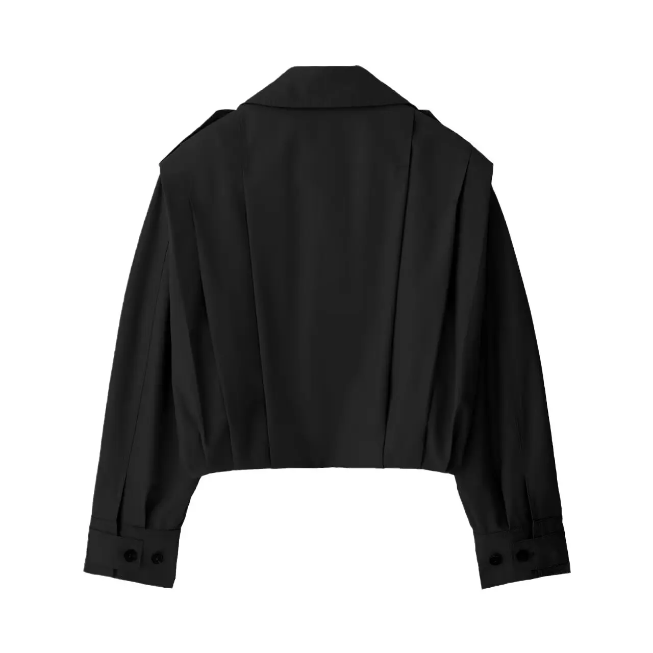 Jaet da donna con cintura decorativa plissettata a collo alto Faionable Autunno New Sle Casual Cappotto lungo in poliestere dalla vestibilità ampia