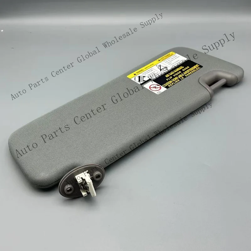 Z+ for NEW TOYOTA 14-19 HIGHLANDER LEFT DRIVER GRAY SUNVISOR W/LIGHT 74320-0E074-B0