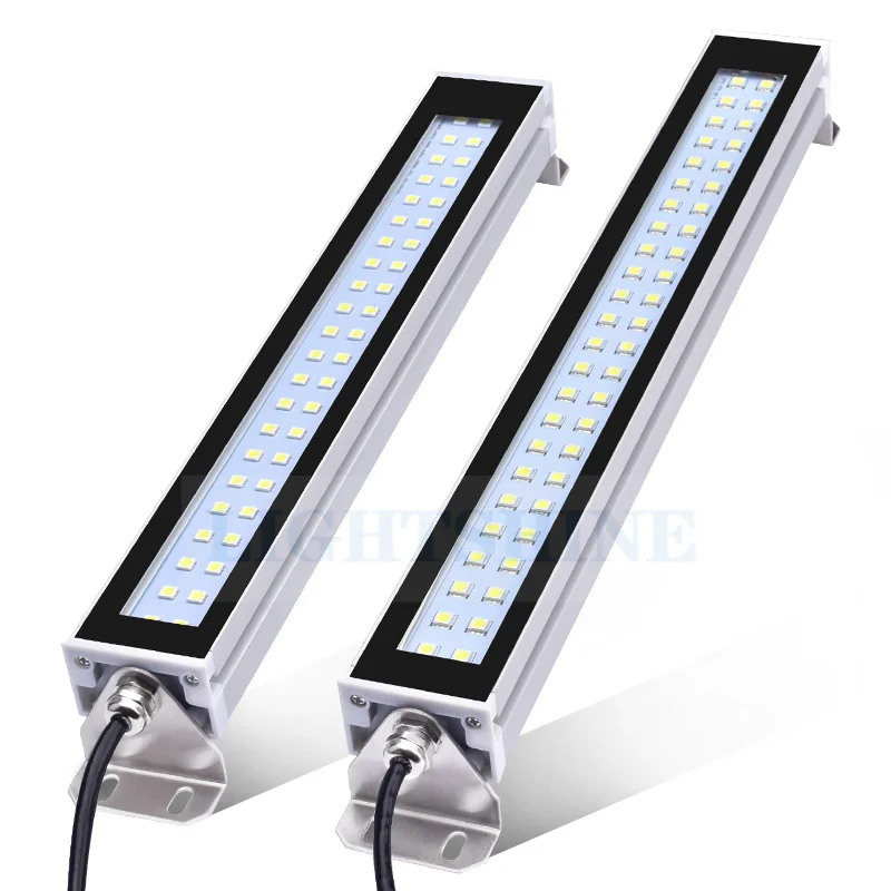 Imagem -04 - Led Máquina Ferramenta de Trabalho Luz Torno Cnc Iluminação 220v Liga Alumínio à Prova Impermeável Água e Óleo à Prova d 24 Água Três Lâmpada 24v Parafuso Fixação