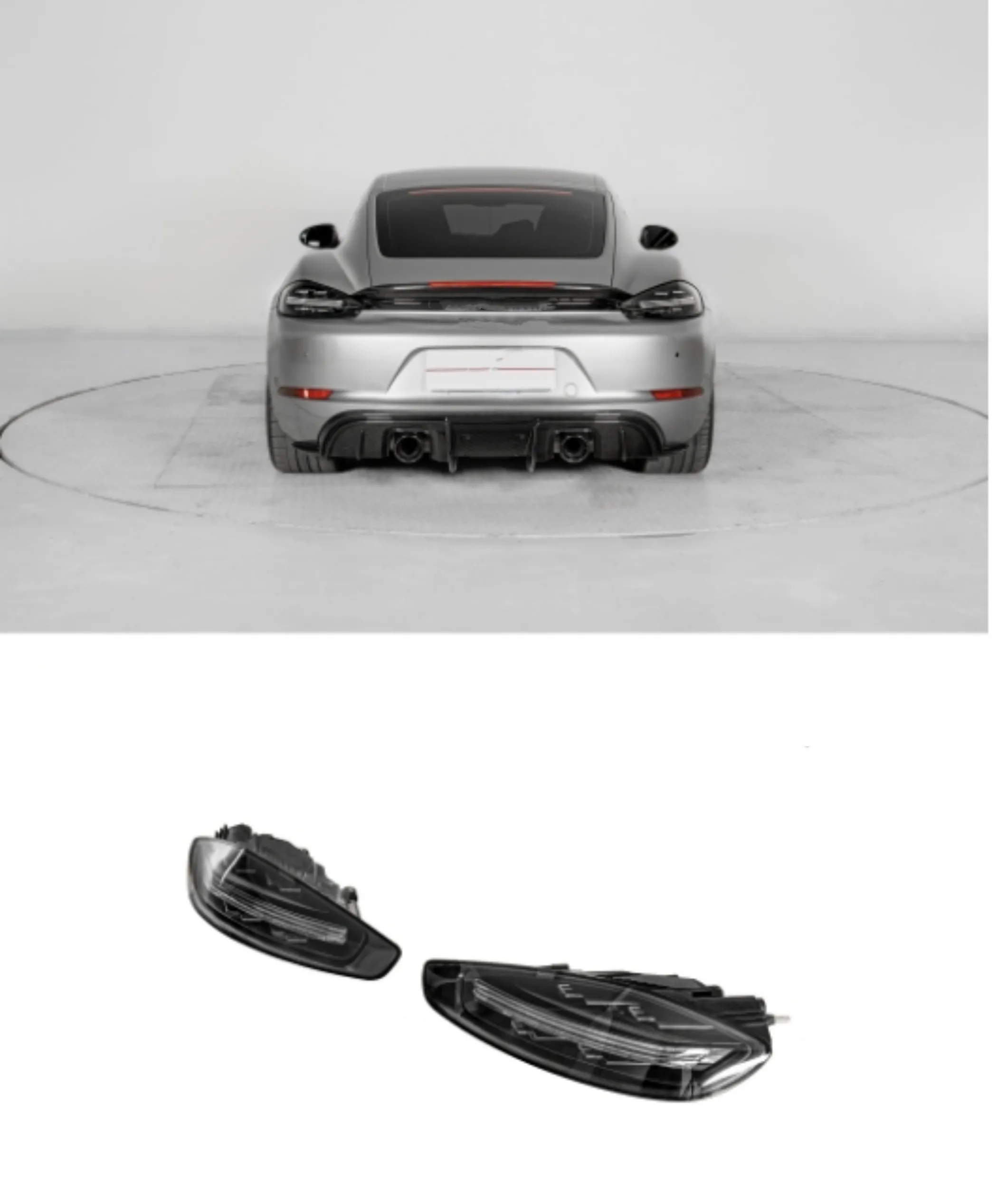 

Задний фонарь автомобиля для Porsche Cayman Boxster 718, стоп-сигнал, фонарь заднего хода, указатель поворота