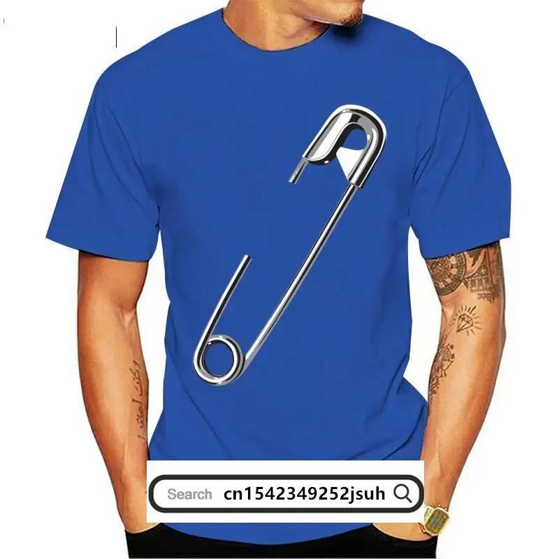 

Men t shirt Short sleeve Safety Pin Solidarity T Shirt Classic T Shirt Women t-shirt tee tops