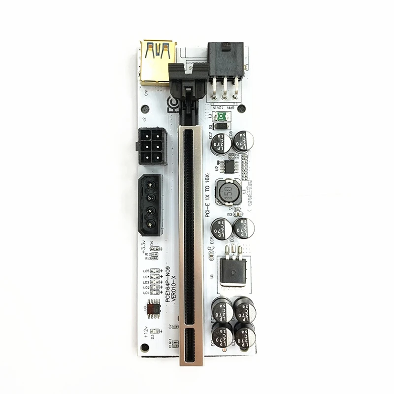 マイニング用USB 3.0 pci-eライザーカード,VER010-X,エクスプレスケーブル,ビデオカード,x16エクステンダー