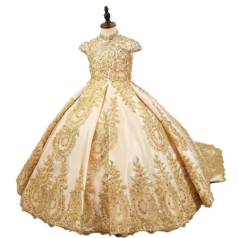 robes-longues-dorees-a-fleurs-pour-filles-magnifiques-pour-mariage-concours-d'anniversaire-manches-cape-avec-des-appliques-en-dentelle-robe-de-sainte-communion-pour-enfants