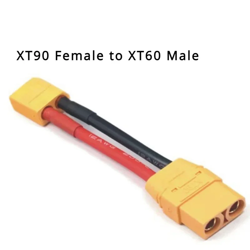 Разъемы Адаптера XT60 XT90 EC5 EC3 «Мама-папа», 12AWG/10AWG 10 см/15 см