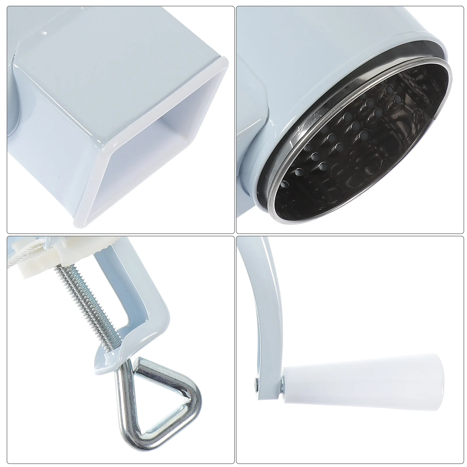 

1pcs Nut Grinder Machine Aluminum Alloy Manual Cheese Grater Multifunctional Kitchen Gadget Heavy Duty Metal Grating Tool For