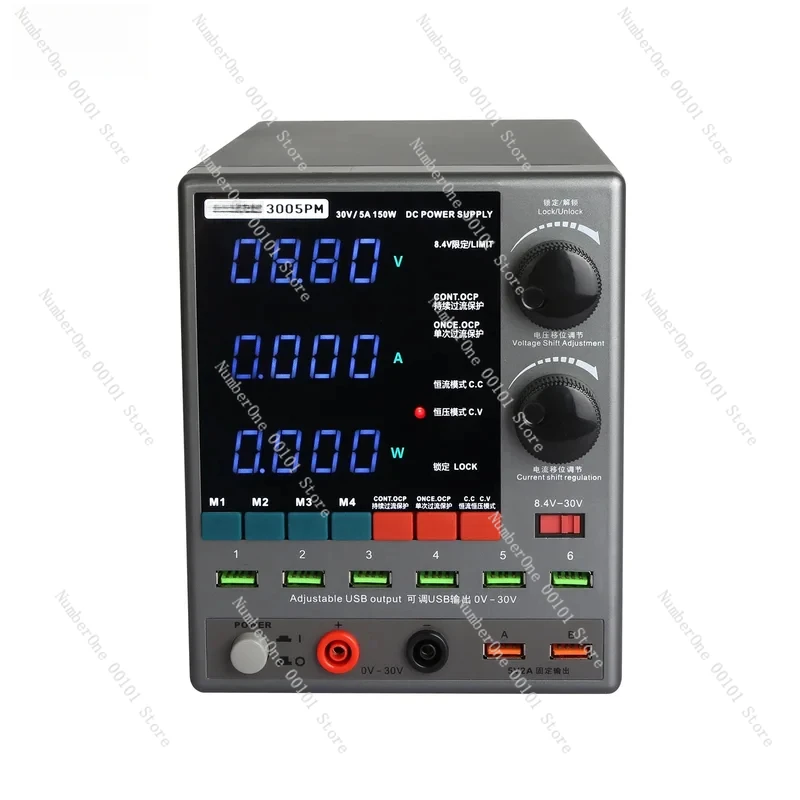 Sugon 3005PM 30V 5A Usb Output Laboratory Testing Digital Variable Dc Bench Power Supply