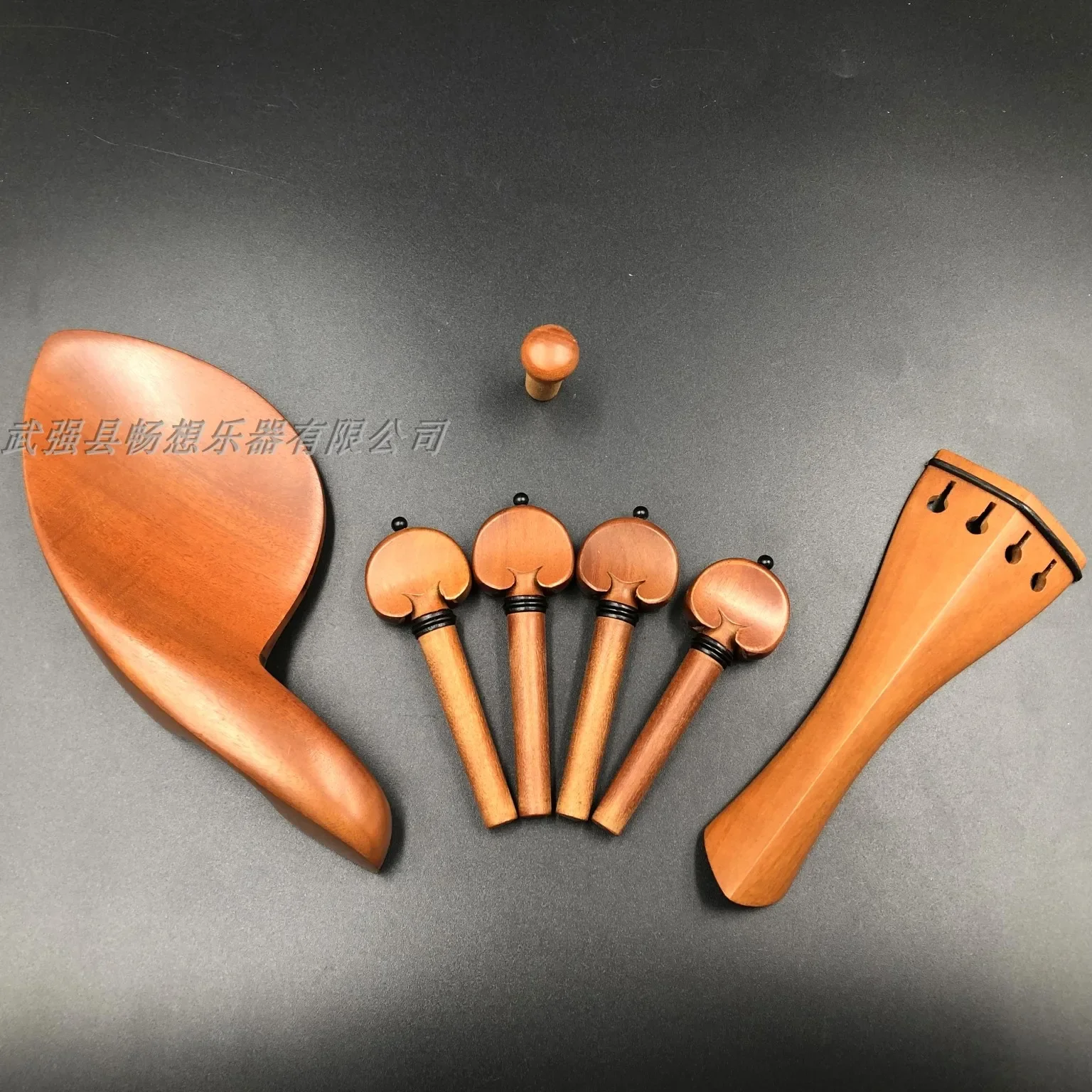 Musical instrument part 1sets of Great viola fittings PARTS, jujube wood #6425