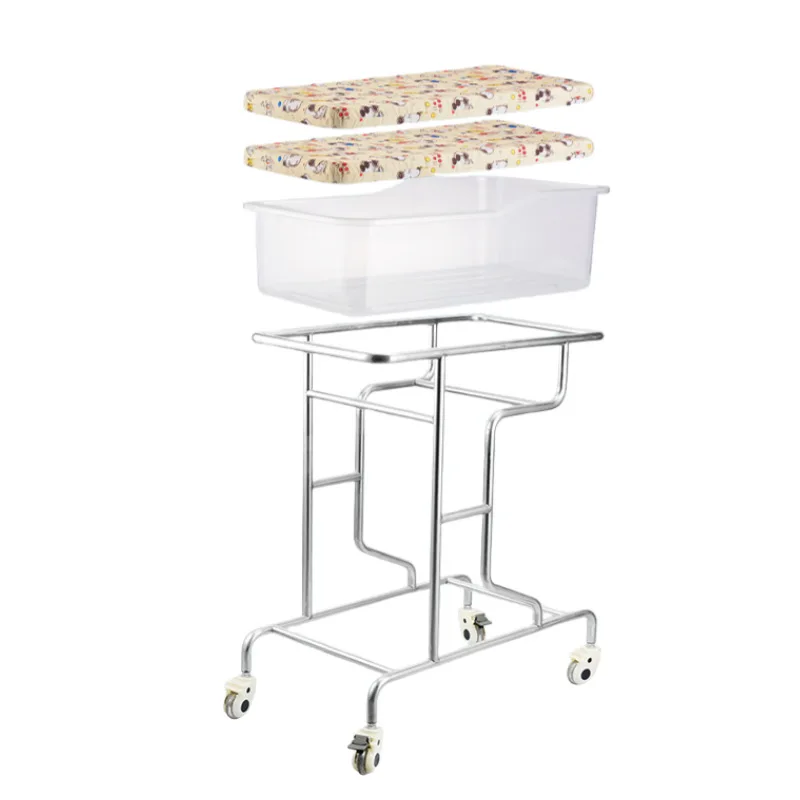 

Cinema obstetrics removable crib silent wheel confinement center clubhouse trolley newborn mobile