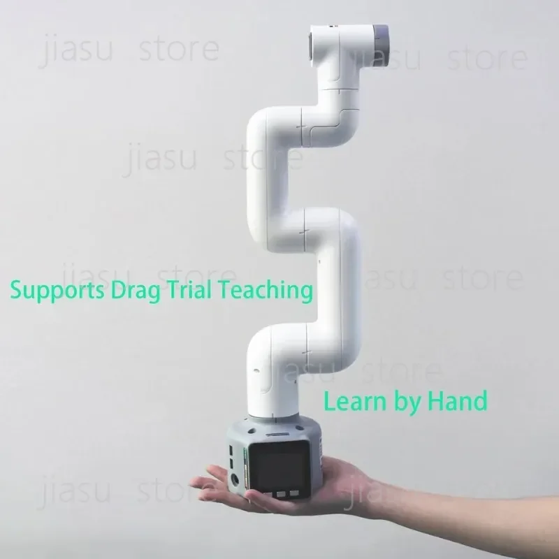 6-DOF Lightweight Desktop Robotic Arm, Multi-functional Intelligent Programmable Educational Robot Arm for Maker Learning