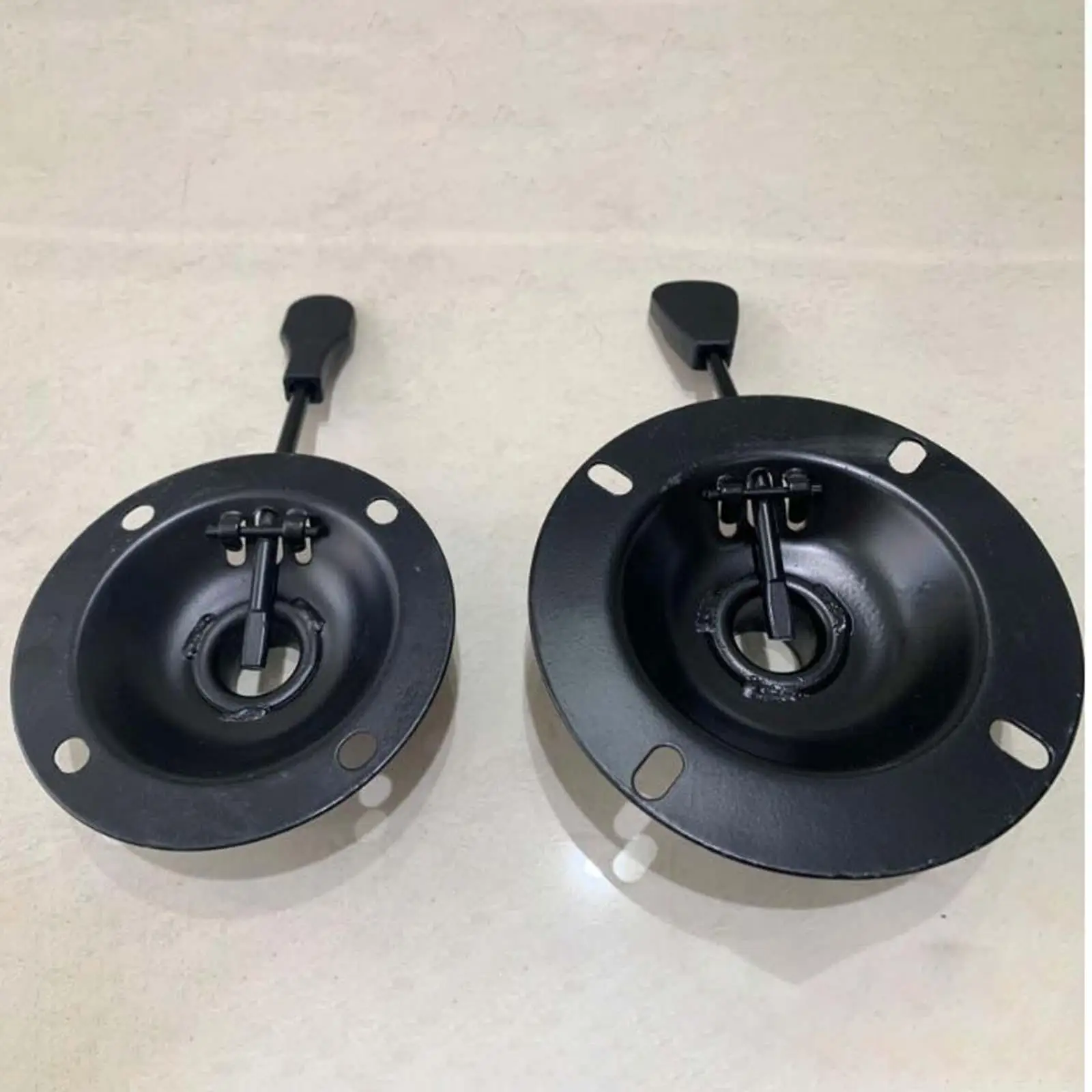 Bar Stool Chair Seat Swivel Base Bottom Plate with Lifting Lever Metal Frame Furniture Accessory