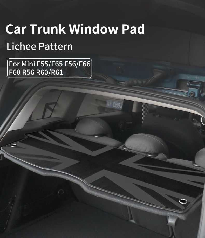 Kofferraum-Fensterpolster für Mini Cooper R56 F56 F55 F60 F65 F66 R60 Countryman Auto-Styling Innendekorationszubehör – Detail 2
