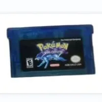 GBA Pokemon Series Game Cartridge Silver Rival Rom Hack 32 Bit Video Game Console Collection Card image 3