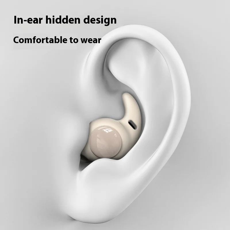 New Sleep Bluetooth Earphones Silicone Skin friendly Noise cancelling Soundproofing Advanced Earphones