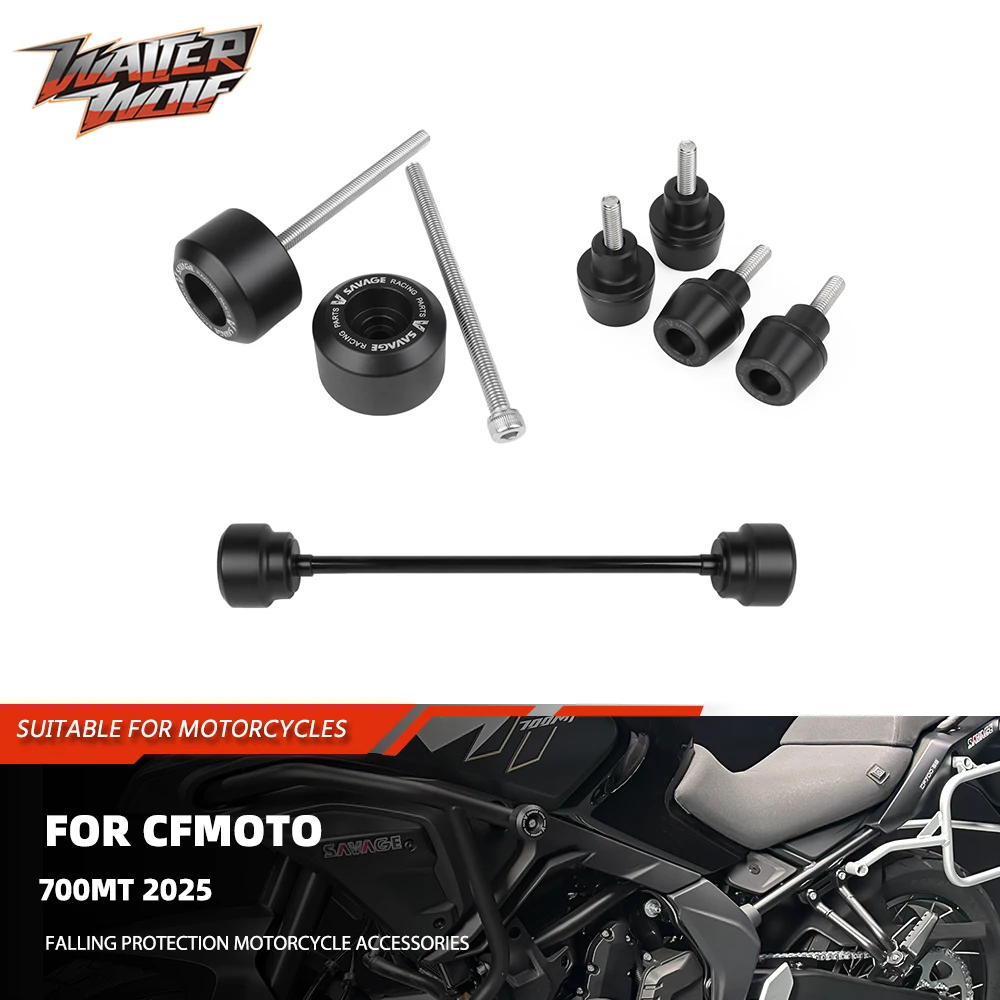 

Ось переднего колеса, шпиндель, крыло, вилка, слайдер, защита для CFMOTO 700MT 700MT MT700, обтекатель рамы, защита от столкновений, ползунки