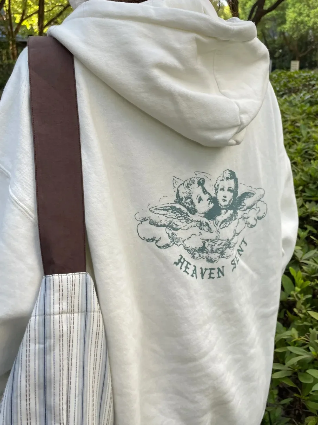 Vintage Zip-up Sweatshirts Tops Women White Cotton Casual Drawstring Pocket Pullover Coat Preppy Style Oversized Hoodie Y2K