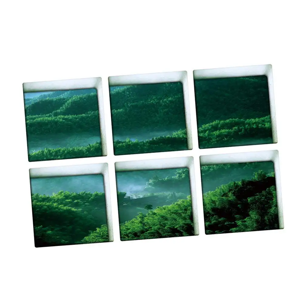 6 Pcs Bath Tub Grip Stickers Bathroom Wall Bathtub Accessories Floor Safety Adhesive for