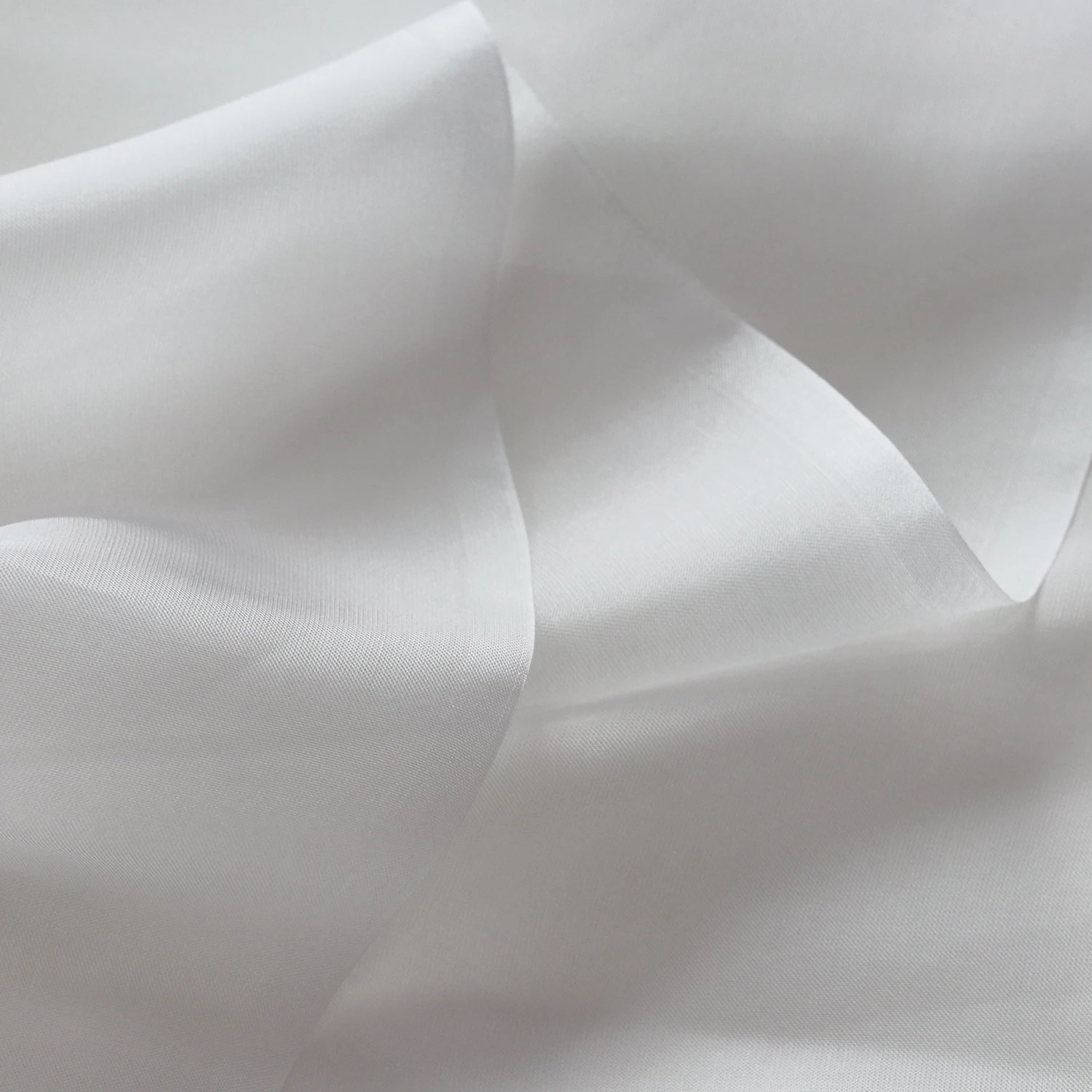 1Meter Transparent White Silk Viscose Chiifon Fabric 8mm Fashion Painting Craft Fabrics DIY Silk Charm Wedding Decoration Crafts