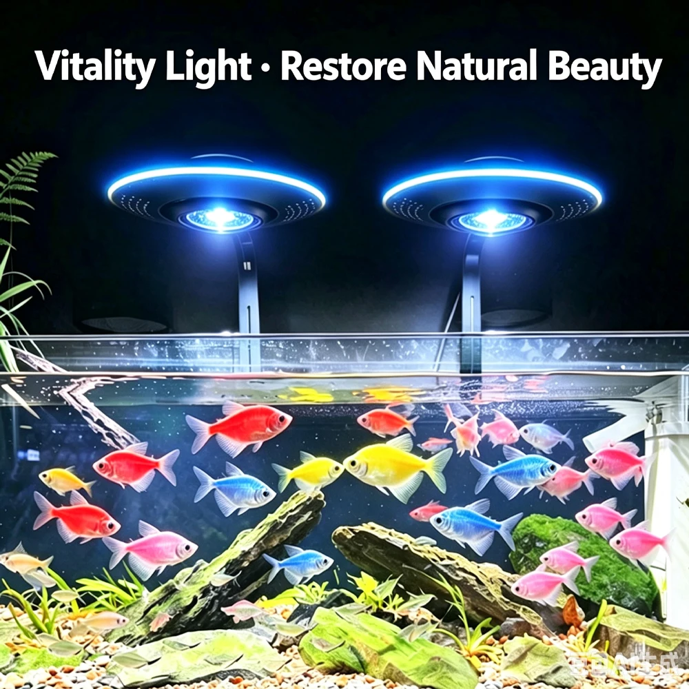Planted Aquarium Algae - New UFO LED Fish Aquarium Light
