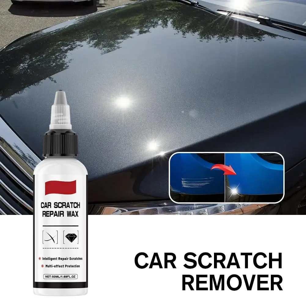 Car Scratch Repair Wax Safe to Use with Specially Mild Formula Car Polish Wax Suitable for Sun Lines Nail Lines Flying Pain H7C5