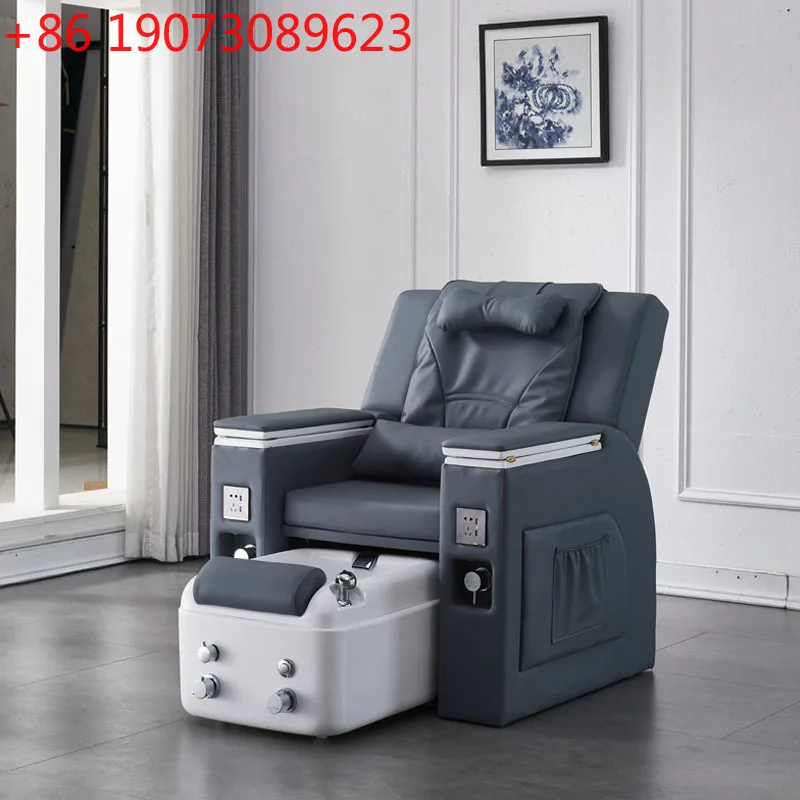 

Nail art sofa recliner, multi-functional electric foot bath chair, massage foot bath sofa