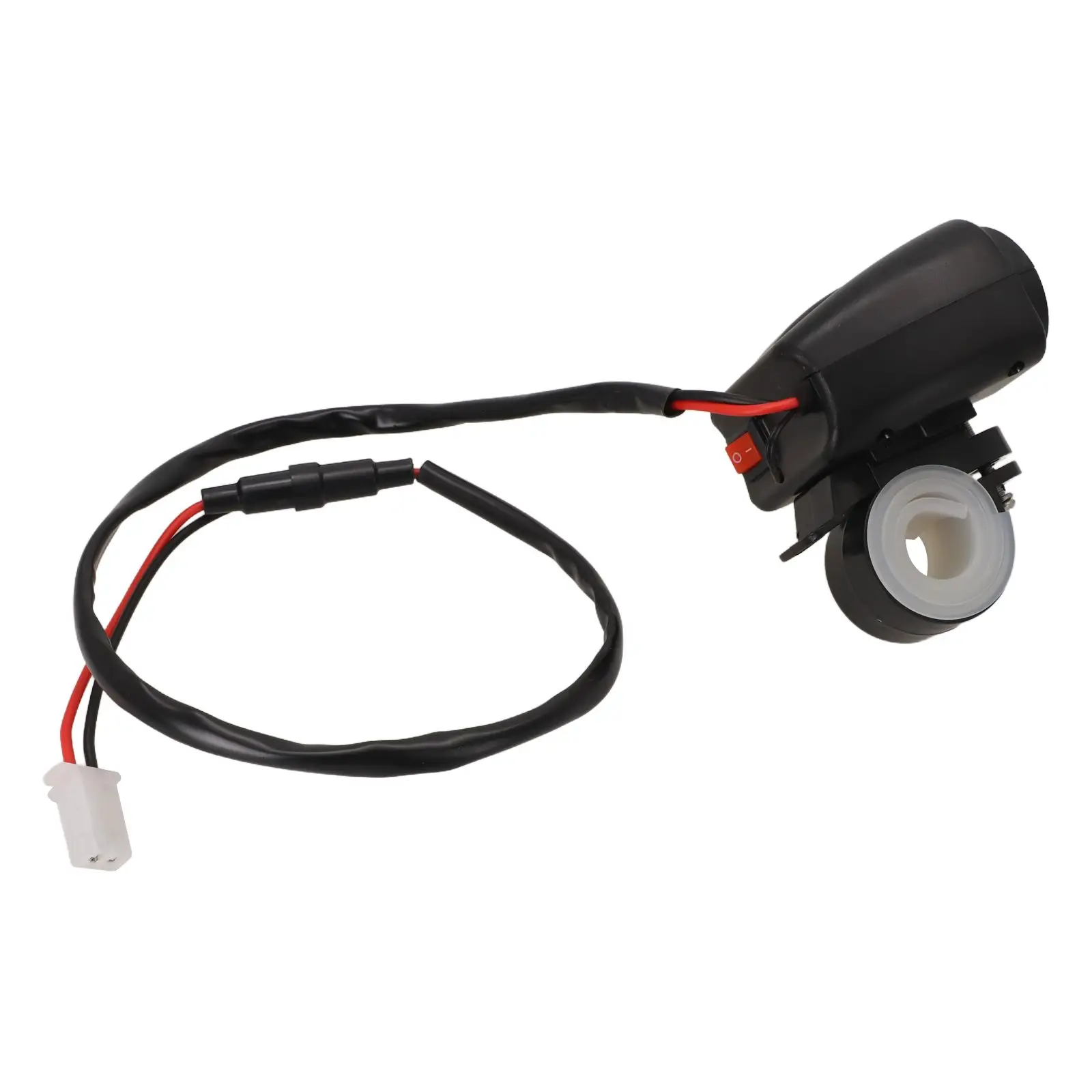 Replacement Charger Part With Digital Voltmeter 15W Accessories Dual USB LED Display Motorcycle Red Thermometer