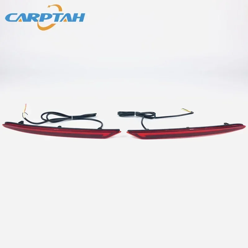 Car LED Rear Bumper Lamps For Ford Mondeo Fusion 2019 2020 Brake Light Turn Signal Backup Reflector Lamp Taillight Car Fog lamp