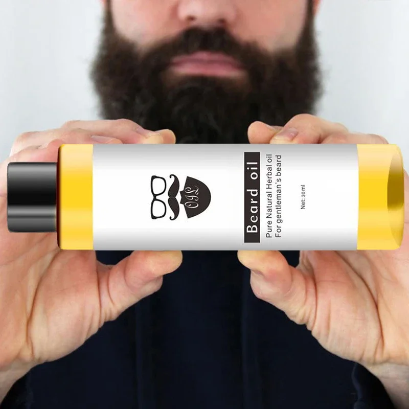 100% Biologische Baardolie Voor Man Spray Baardgroei Olie Mannen Baard Groeien Essencial Olie Barba Huile Barbe 30Ml Haaruitvalproducten