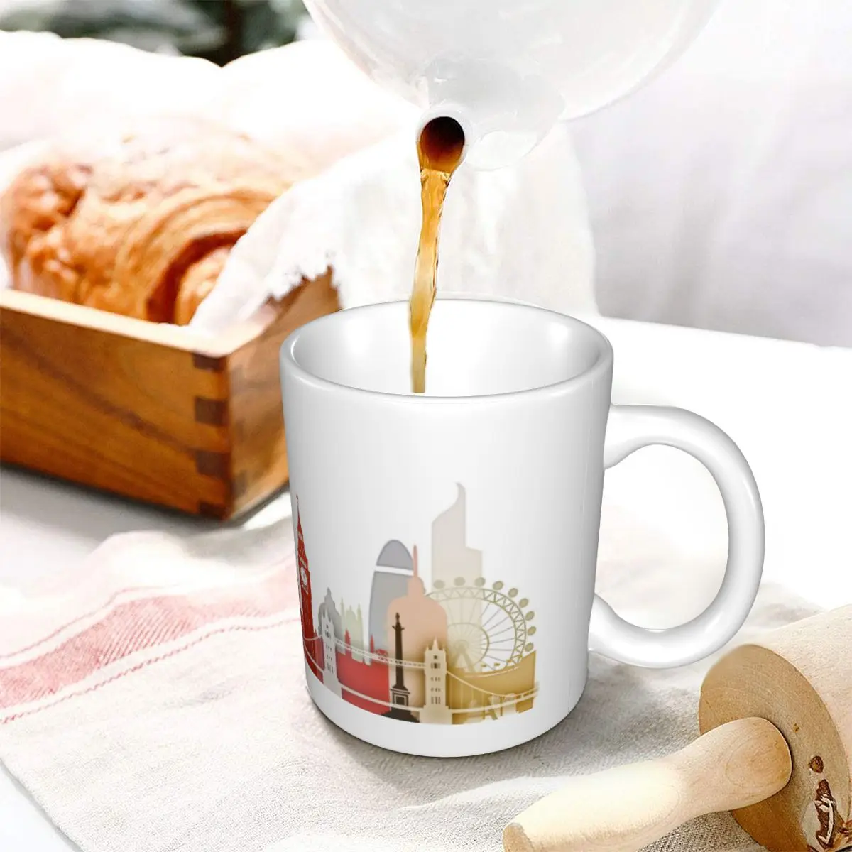 London Mug Funny Ceramic Coffee Cups Tea Mugs Milk Cup Drinkware Gift for Friends 3