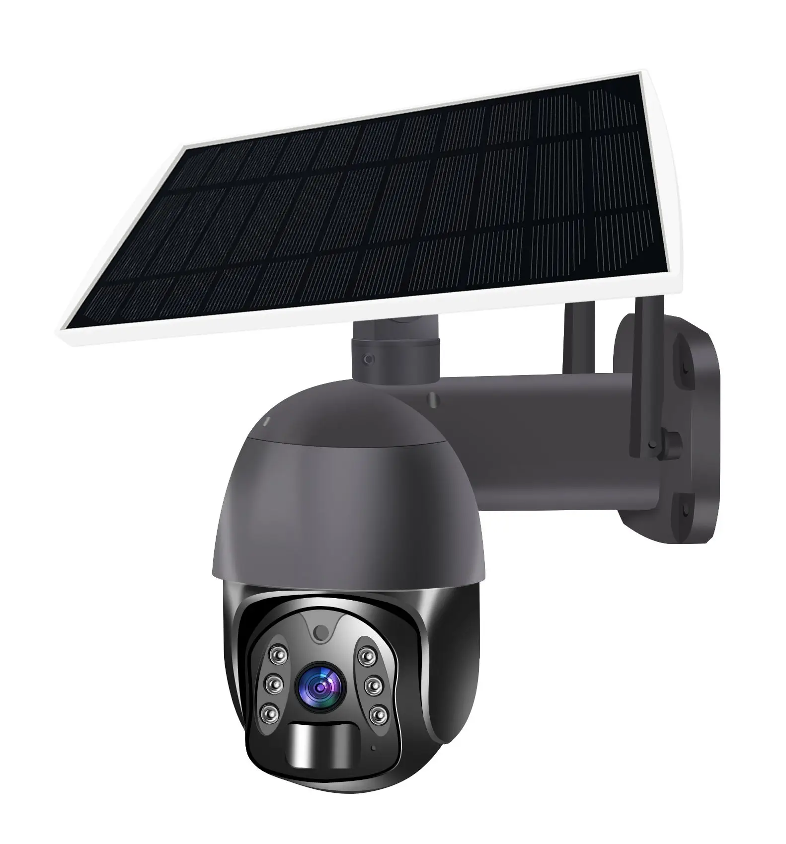 Security solar  High Definition PIR Motion Detection Night Vision H264/H265 Tuya Solar WiFi Security