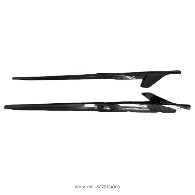 

High Quality Cap Style Carbon Fiber Side Skirt for R8 2021-2023