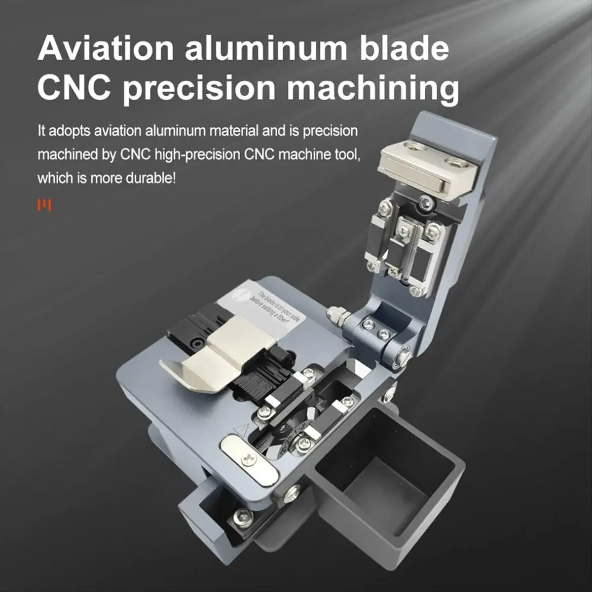 Fiber Cleaver Tools,Fiber Cleaver with 24 Cleaving Spots By CNC Machining, Fixture and Automatic Rebound [2026 MOCC]