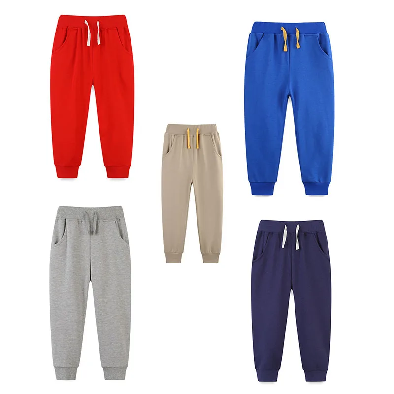 

Baby Sweatpants 2-7T Fashion Blue Boys Girls Trouser Hot Selling Boys Girl Summer Toddler Clothes Drawstring Kids Sweatpants