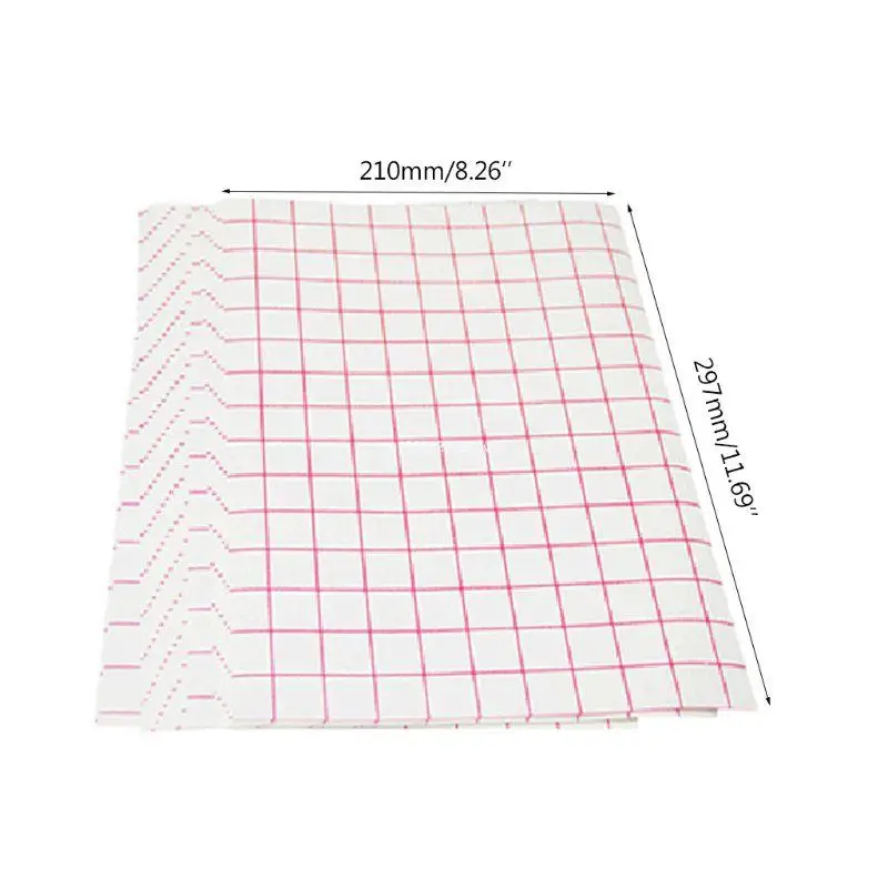 Papel transferencia térmica sobre telas oscuras/claras para imprimir camisetas, proyectos bricolaje, 10x