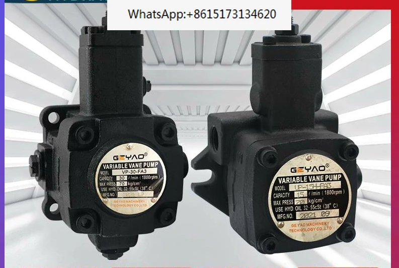 VP-20-FA3 Hydraulic Station Pump Head GEYAO Hydraulic Pump VP-30/40-FA3 Variable Vane Pump Oil Pump