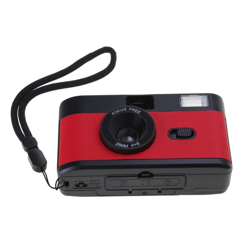 Retro 35mm Point and Shoot Film Camera with Flash Capture Memories in Film Perfect for Photography Enthusiasts Drop Shipping