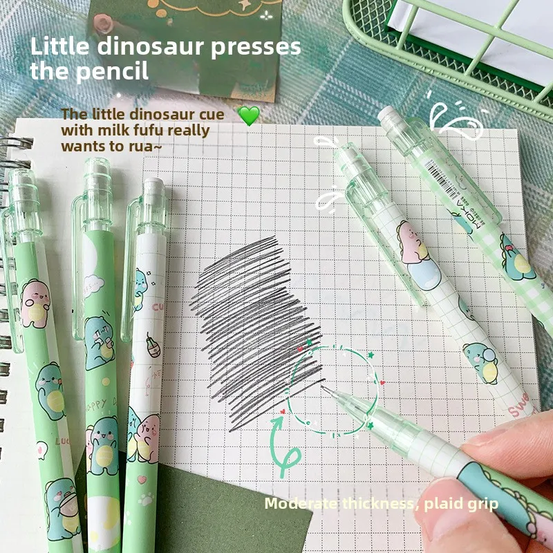 مجموعة أقلام رصاص ميكانيكية من MOKA مقاس 2.0 مم مع 2B أسود/ألوان إعادة تعبئة الرصاص لكتابة الرسم الفني والرسم المدرسي التلقائي