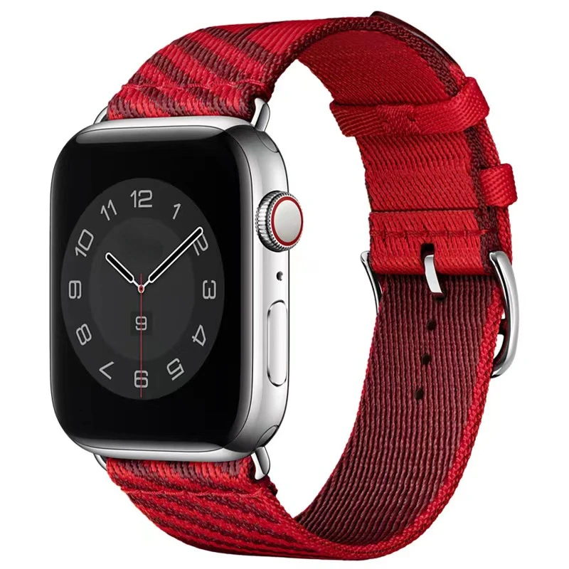 Fabric Nylon Strap For Apple watch Ultra 8 7 45mm 41mm 6 5 4 SE 44mm 40mm Braided Bracelet Wristband For iwatch 3 42mm 38mm band