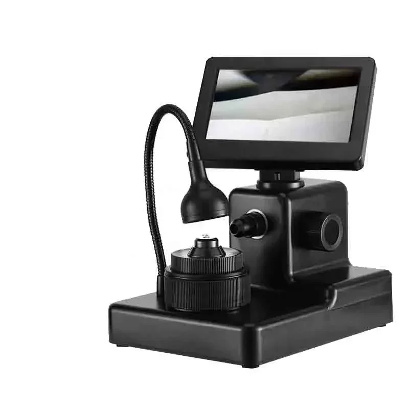 Specialized instrument for verifying GIA girdle inscriptions, industrial-grade diamond loupe, high-definition digital microscope