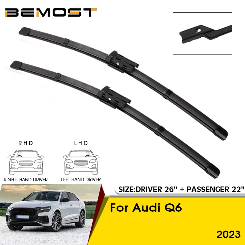 

Щетки стеклоочистителя для Audi Q6 2023, 26 + 22 дюйма