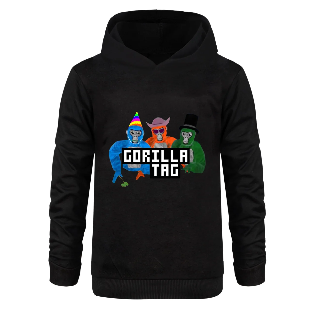 Game Gorilla Tag Hoodie para crianças, casacos de manga comprida para criança, Casacos casuais para bebês meninos e meninas, Hoodies dos desenhos animados para crianças