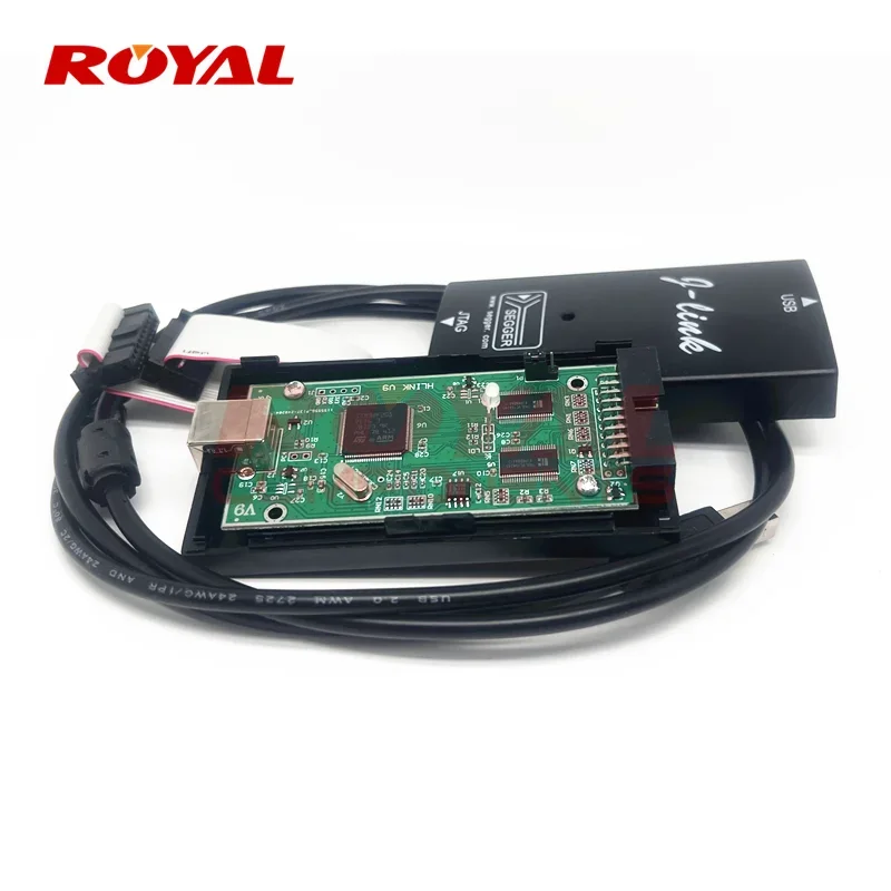 أعلى جودة JLINK J-LINK V9 ARM المحاكي USB-JTAG محول المحاكي STM32 ARM MCU