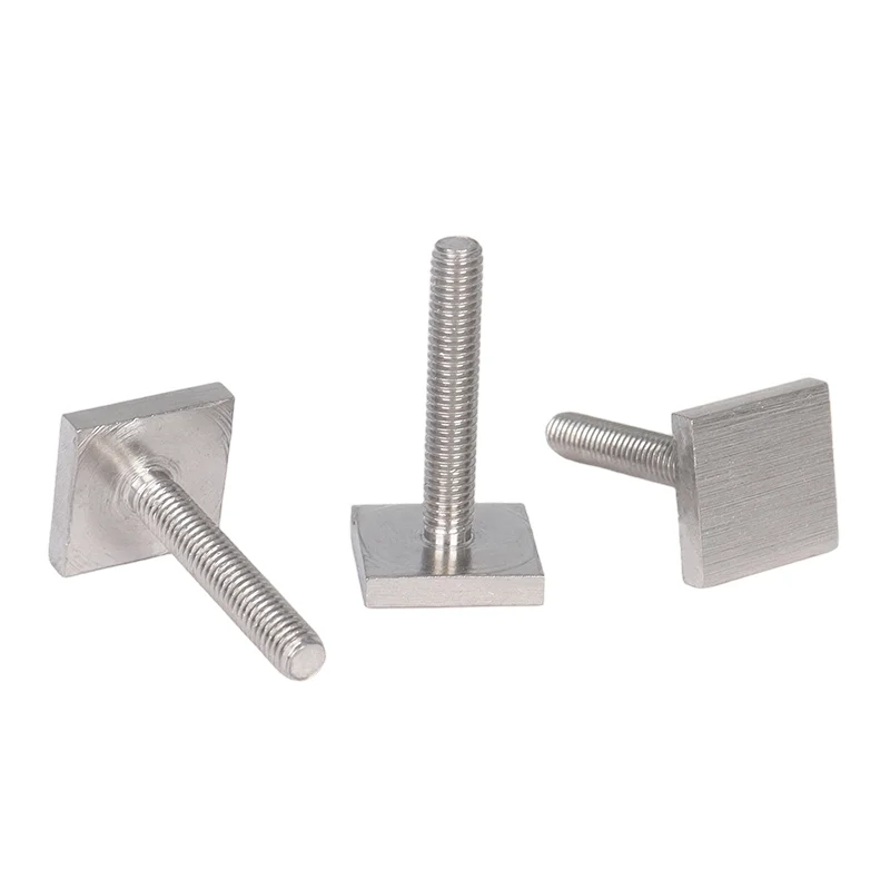 3Pcs M6*35Mm 20X20Mm T‑Bolts T‑Track Screws Studs Fit For Thule Free Ride 532 Roof Mount Cycle Carrier Luggage Rack