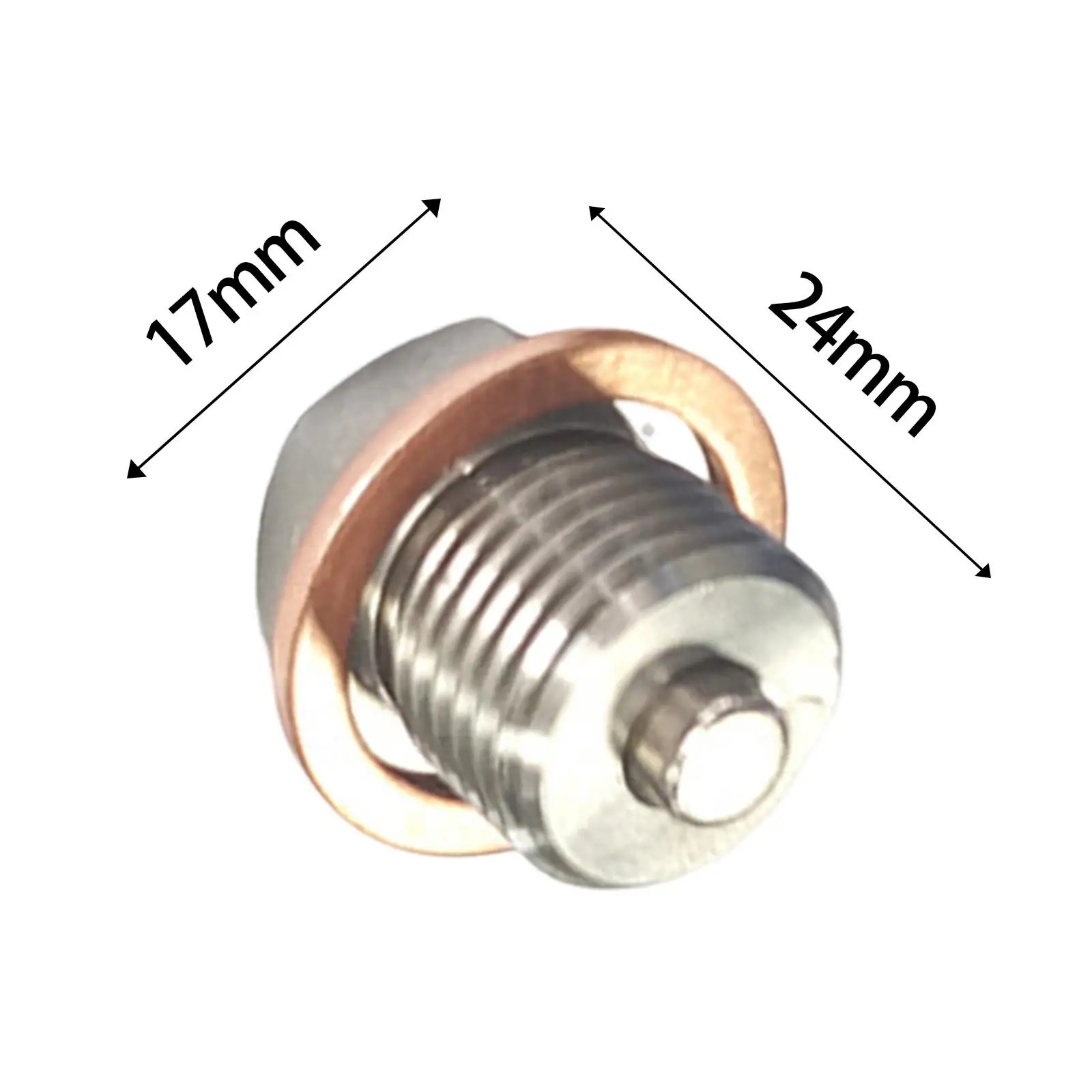 Los accesorios magnéticos del tapón de drenaje de aceite M12x1.75 reemplazan piezas de acero inoxidable