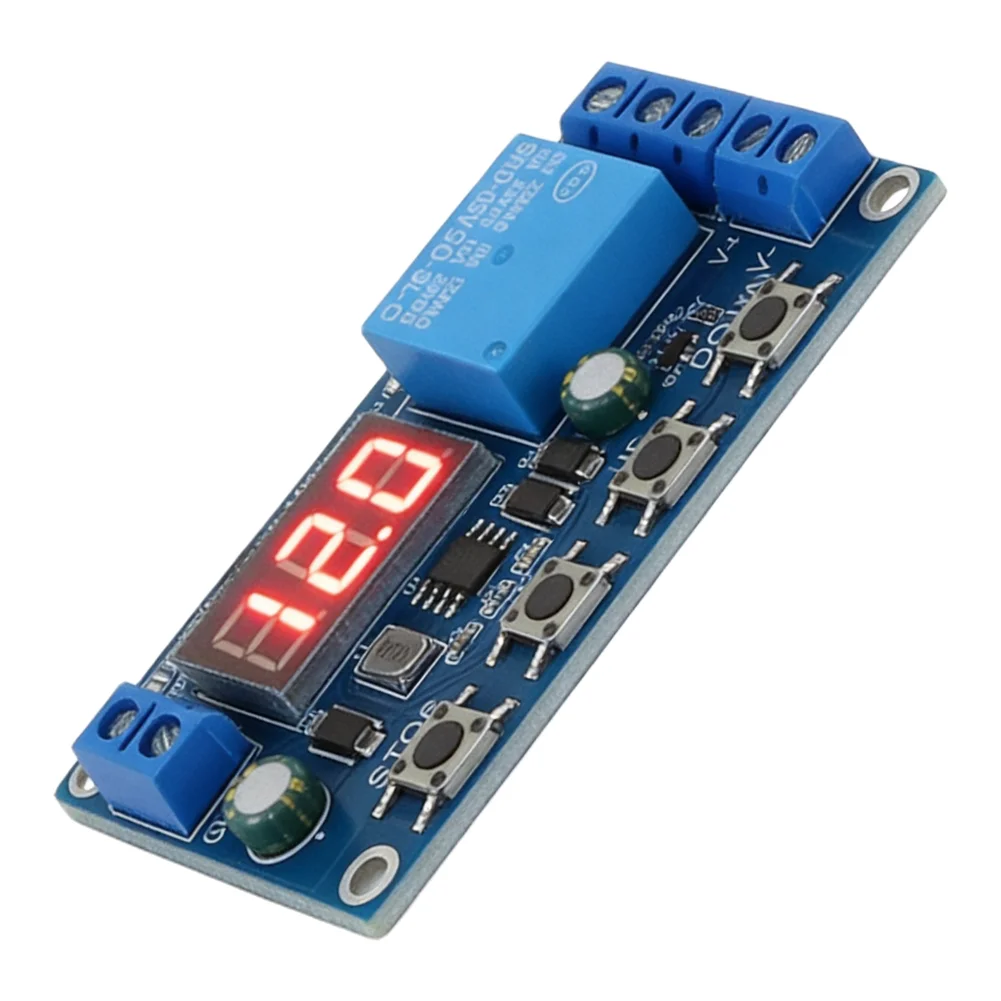 Communication enabled TimerControl module for battery charge and discharge control with lightweight design (29g)