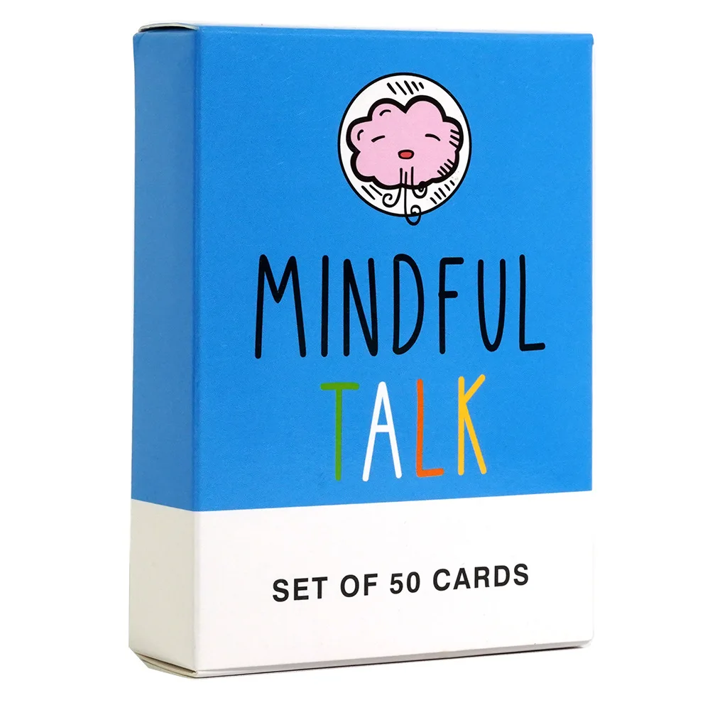 Mindfulness Game for Kids - Authentic and Meaningful Conversations with Mindful Talk Cards for Children and Parents