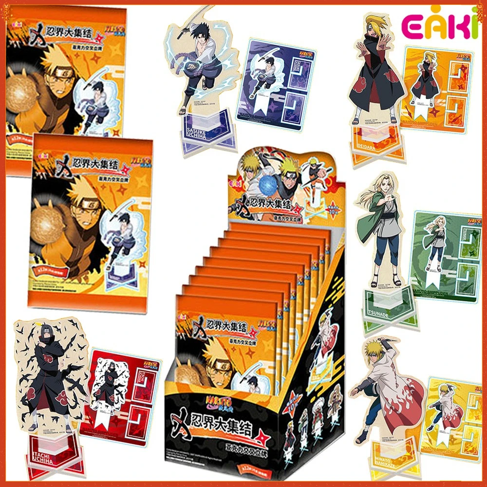 

EAKI Genuine Naruto Acrylic Stand Model Classic Battle Adventure Anime Highly Popular Characters Decorative Ornament Kids Gifts